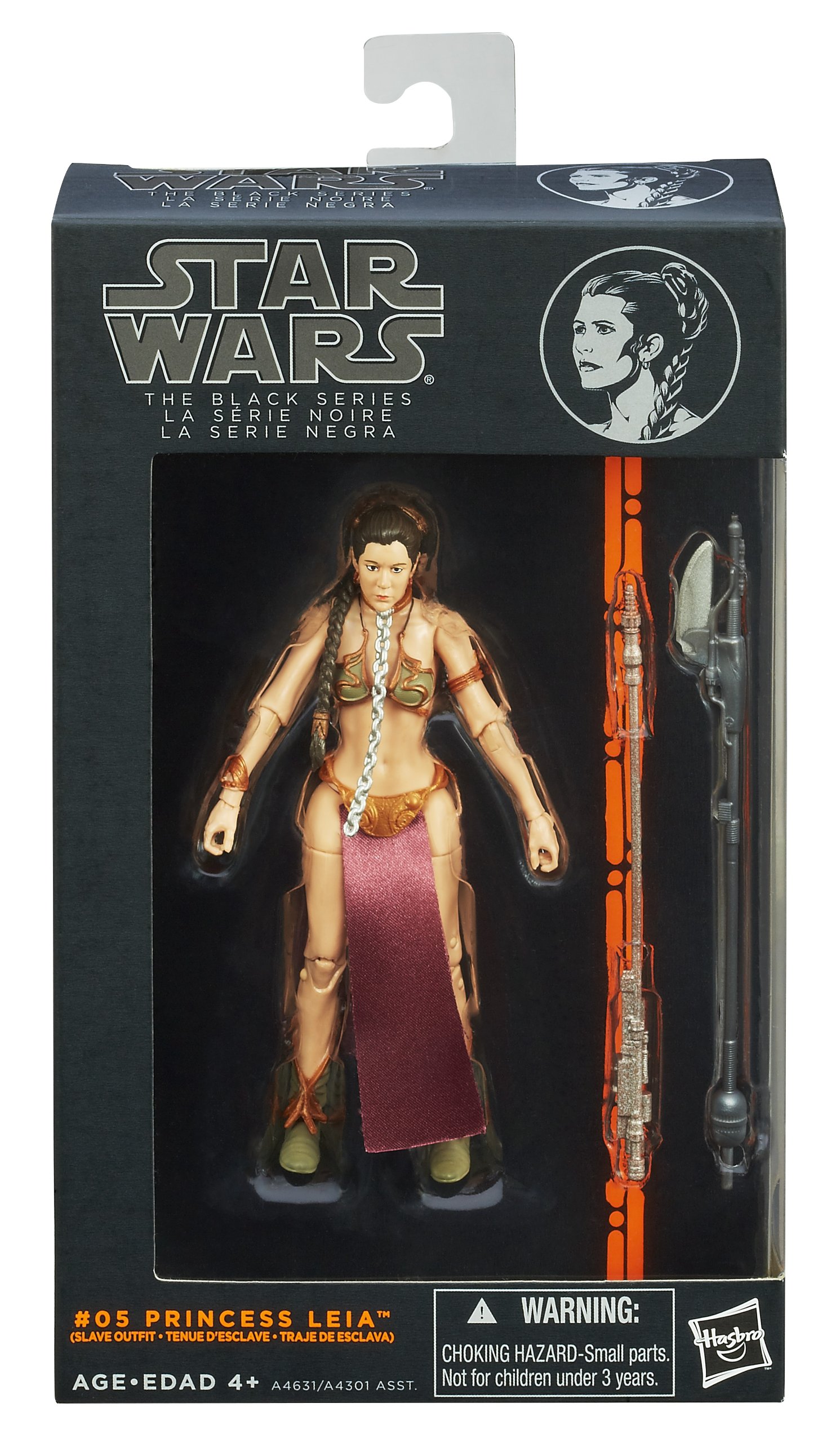 Amazon.com: Hasbro Star Wars The Black Series #05 Princess Leia